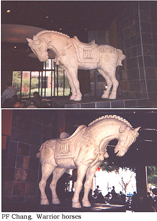 PF Chang horses